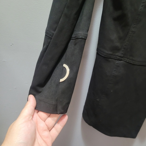 Marie Claire Black Blazer Light Jacket L - Picture 7 of 9